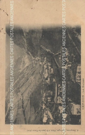Cartes postales anciennes > CARTES POSTALES > carte postale ancienne > cartes-postales-ancienne.com Auvergne rhone alpes Cerdon