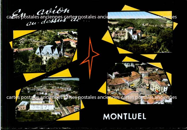 Cartes postales anciennes > CARTES POSTALES > carte postale ancienne > cartes-postales-ancienne.com Ain  Montluel
