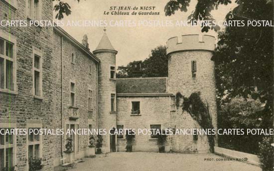 Cartes postales anciennes > CARTES POSTALES > carte postale ancienne > cartes-postales-ancienne.com Auvergne rhone alpes Ain Saint Jean De Niost
