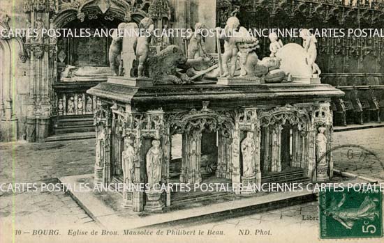 Cartes postales anciennes > CARTES POSTALES > carte postale ancienne > cartes-postales-ancienne.com Auvergne rhone alpes Ain Bourg En Bresse