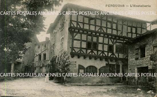 Cartes postales anciennes > CARTES POSTALES > carte postale ancienne > cartes-postales-ancienne.com Auvergne rhone alpes Ain Perouges