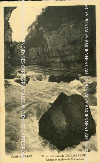 Cartes postales anciennes > CARTES POSTALES > carte postale ancienne > cartes-postales-ancienne.com Ain  Bellegarde Sur Valserine