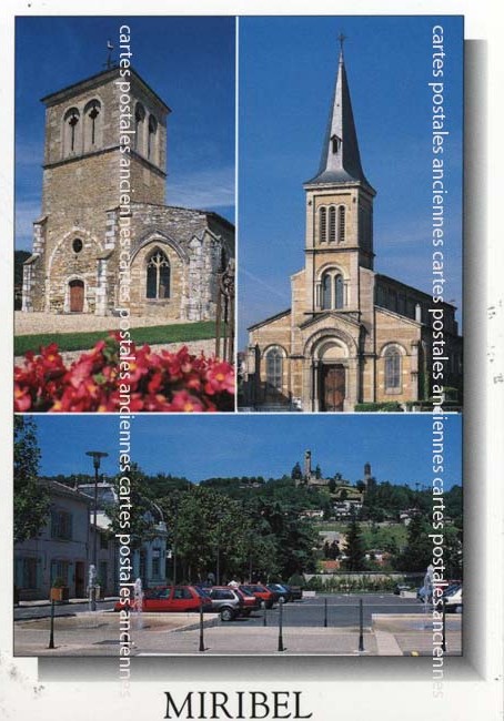 Cartes postales anciennes > CARTES POSTALES > carte postale ancienne > cartes-postales-ancienne.com Auvergne rhone alpes Ain Miribel