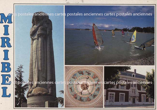 Cartes postales anciennes > CARTES POSTALES > carte postale ancienne > cartes-postales-ancienne.com Auvergne rhone alpes Ain Miribel