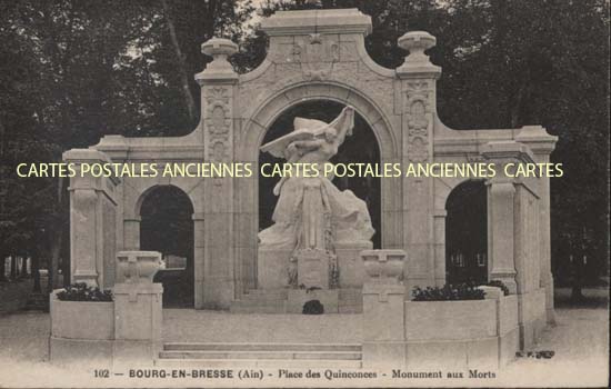 Cartes postales anciennes > CARTES POSTALES > carte postale ancienne > cartes-postales-ancienne.com Auvergne rhone alpes Ain Bourg En Bresse