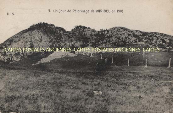 Cartes postales anciennes > CARTES POSTALES > carte postale ancienne > cartes-postales-ancienne.com Auvergne rhone alpes Ain Miribel