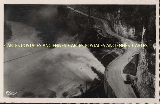 Cartes postales anciennes > CARTES POSTALES > carte postale ancienne > cartes-postales-ancienne.com Auvergne rhone alpes Ain Injoux Genissiat