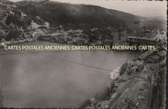 Cartes postales anciennes > CARTES POSTALES > carte postale ancienne > cartes-postales-ancienne.com Auvergne rhone alpes Ain Injoux Genissiat