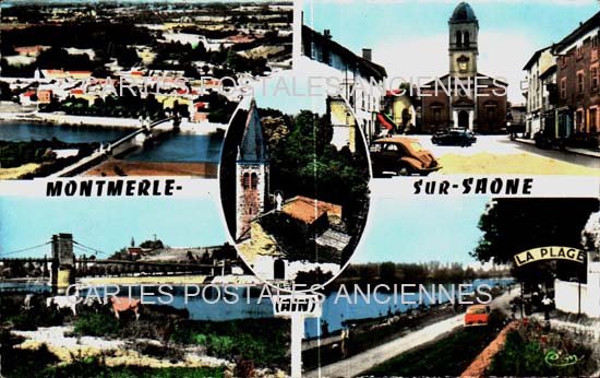 Cartes postales anciennes > CARTES POSTALES > carte postale ancienne > cartes-postales-ancienne.com Auvergne rhone alpes Ain Montmerle Sur Saone