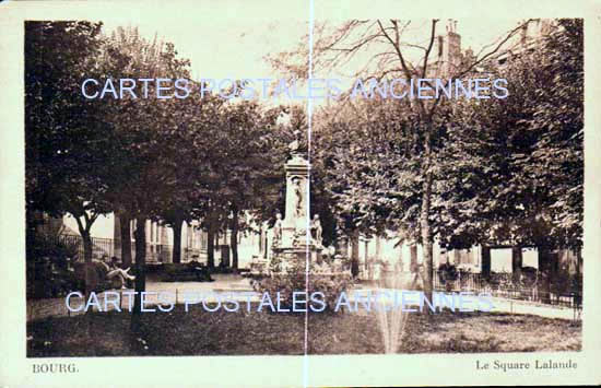 Cartes postales anciennes > CARTES POSTALES > carte postale ancienne > cartes-postales-ancienne.com Auvergne rhone alpes Ain Bourg En Bresse