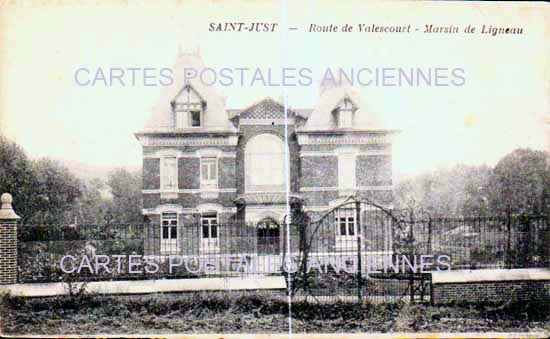 Cartes postales anciennes > CARTES POSTALES > carte postale ancienne > cartes-postales-ancienne.com Auvergne rhone alpes Ain Saint Just
