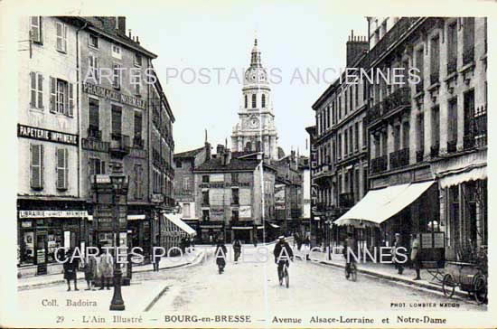 Cartes postales anciennes > CARTES POSTALES > carte postale ancienne > cartes-postales-ancienne.com Auvergne rhone alpes Ain Bourg En Bresse