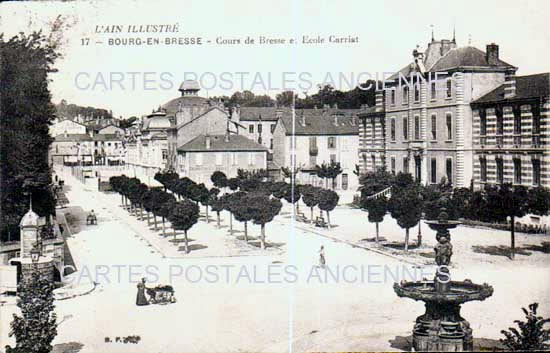 Cartes postales anciennes > CARTES POSTALES > carte postale ancienne > cartes-postales-ancienne.com Auvergne rhone alpes Ain Bourg En Bresse