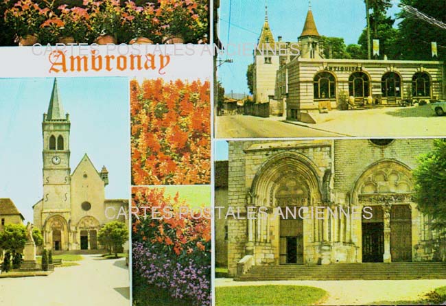 Cartes postales anciennes > CARTES POSTALES > carte postale ancienne > cartes-postales-ancienne.com Auvergne rhone alpes Ain Ambronay
