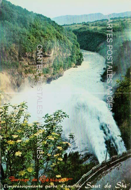 Cartes postales anciennes > CARTES POSTALES > carte postale ancienne > cartes-postales-ancienne.com Auvergne rhone alpes Injoux Genissiat