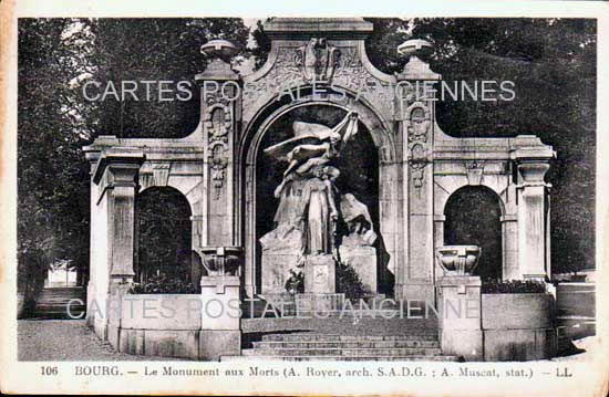 Cartes postales anciennes > CARTES POSTALES > carte postale ancienne > cartes-postales-ancienne.com Auvergne rhone alpes Bourg En Bresse