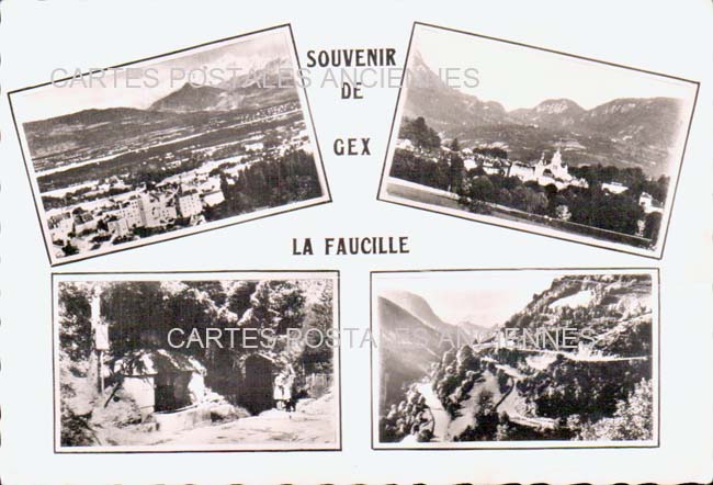 Cartes postales anciennes > CARTES POSTALES > carte postale ancienne > cartes-postales-ancienne.com Auvergne rhone alpes Ain Gex