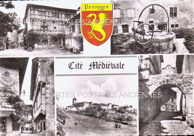 Cartes postales anciennes > CARTES POSTALES > carte postale ancienne > cartes-postales-ancienne.com Auvergne rhone alpes Ain Perouges