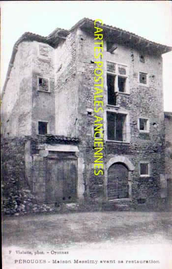Cartes postales anciennes > CARTES POSTALES > carte postale ancienne > cartes-postales-ancienne.com Auvergne rhone alpes Perouges