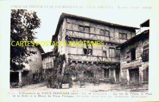Cartes postales anciennes > CARTES POSTALES > carte postale ancienne > cartes-postales-ancienne.com Auvergne rhone alpes Perouges