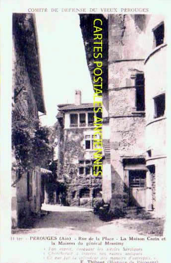Cartes postales anciennes > CARTES POSTALES > carte postale ancienne > cartes-postales-ancienne.com Auvergne rhone alpes Perouges