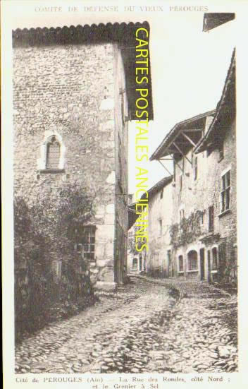 Cartes postales anciennes > CARTES POSTALES > carte postale ancienne > cartes-postales-ancienne.com Auvergne rhone alpes Perouges