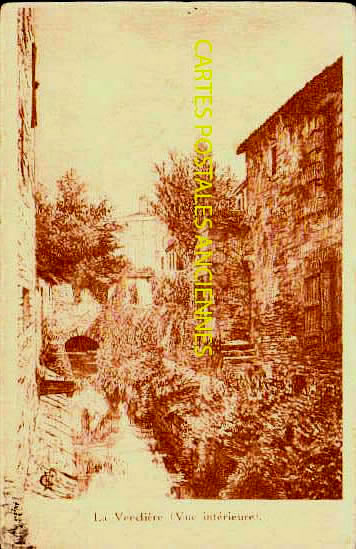 Cartes postales anciennes > CARTES POSTALES > carte postale ancienne > cartes-postales-ancienne.com Provence alpes cote d'azur Var La Verdiere