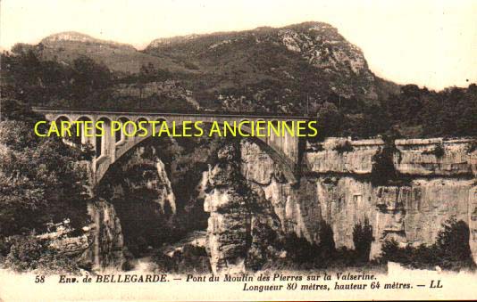 Cartes postales anciennes > CARTES POSTALES > carte postale ancienne > cartes-postales-ancienne.com Auvergne rhone alpes Bellegarde Sur Valserine