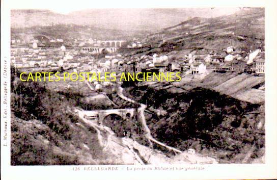 Cartes postales anciennes > CARTES POSTALES > carte postale ancienne > cartes-postales-ancienne.com Auvergne rhone alpes Bellegarde Sur Valserine