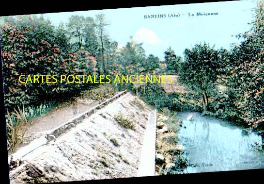 Cartes postales anciennes > CARTES POSTALES > carte postale ancienne > cartes-postales-ancienne.com Auvergne rhone alpes Ain Baneins