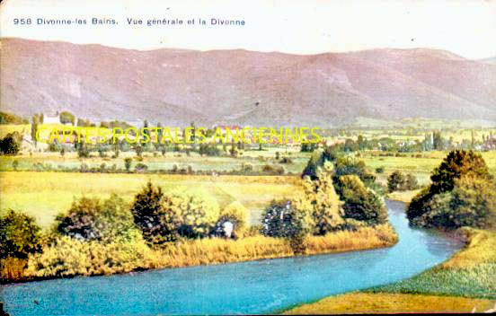 Cartes postales anciennes > CARTES POSTALES > carte postale ancienne > cartes-postales-ancienne.com Auvergne rhone alpes Ain Divonne Les Bains