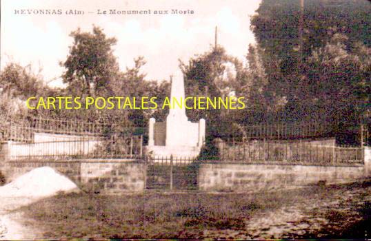 Cartes postales anciennes > CARTES POSTALES > carte postale ancienne > cartes-postales-ancienne.com Auvergne rhone alpes Revonnas