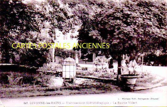 Cartes postales anciennes > CARTES POSTALES > carte postale ancienne > cartes-postales-ancienne.com Auvergne rhone alpes Divonne Les Bains