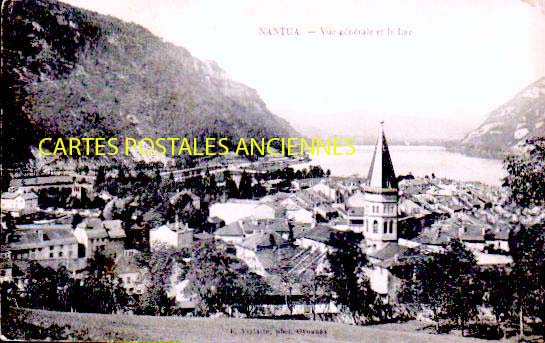 Cartes postales anciennes > CARTES POSTALES > carte postale ancienne > cartes-postales-ancienne.com Auvergne rhone alpes Ain Nantua