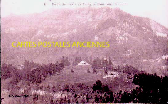 Cartes postales anciennes > CARTES POSTALES > carte postale ancienne > cartes-postales-ancienne.com Auvergne rhone alpes Ain Gex