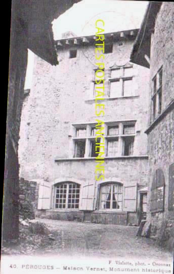 Cartes postales anciennes > CARTES POSTALES > carte postale ancienne > cartes-postales-ancienne.com  Perouges