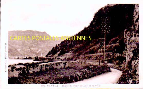 Cartes postales anciennes > CARTES POSTALES > carte postale ancienne > cartes-postales-ancienne.com Auvergne rhone alpes Ain Nantua