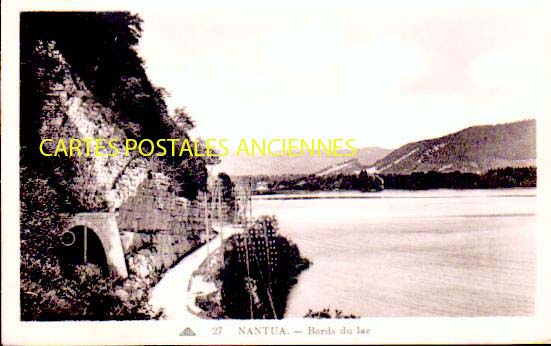 Cartes postales anciennes > CARTES POSTALES > carte postale ancienne > cartes-postales-ancienne.com Auvergne rhone alpes Ain Nantua