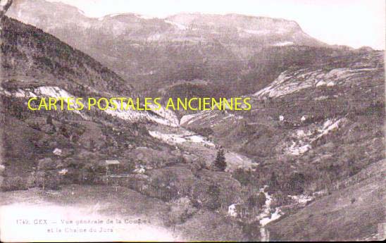 Cartes postales anciennes > CARTES POSTALES > carte postale ancienne > cartes-postales-ancienne.com Auvergne rhone alpes Gex