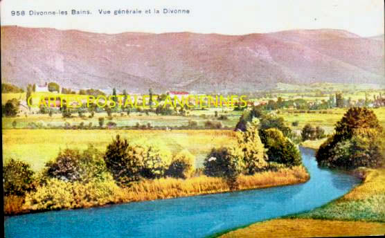 Cartes postales anciennes > CARTES POSTALES > carte postale ancienne > cartes-postales-ancienne.com Auvergne rhone alpes Ain Divonne Les Bains