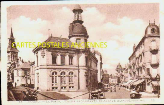 Cartes postales anciennes > CARTES POSTALES > carte postale ancienne > cartes-postales-ancienne.com Auvergne rhone alpes Ain Bourg En Bresse