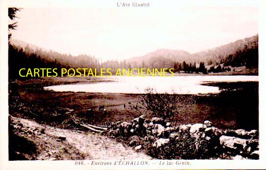 Cartes postales anciennes > CARTES POSTALES > carte postale ancienne > cartes-postales-ancienne.com Auvergne rhone alpes Ain Echallon