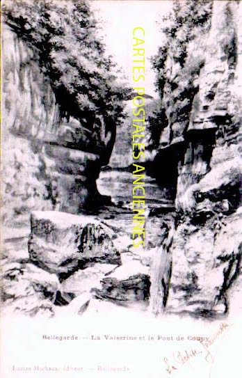 Cartes postales anciennes > CARTES POSTALES > carte postale ancienne > cartes-postales-ancienne.com Auvergne rhone alpes Bellegarde Sur Valserine