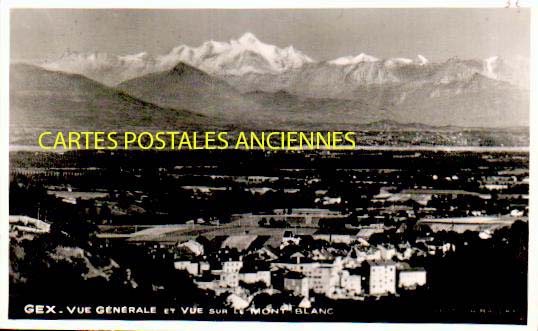 Cartes postales anciennes > CARTES POSTALES > carte postale ancienne > cartes-postales-ancienne.com Auvergne rhone alpes Gex