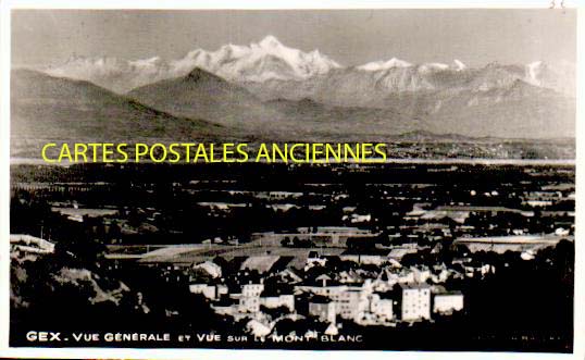 Cartes postales anciennes > CARTES POSTALES > carte postale ancienne > cartes-postales-ancienne.com Auvergne rhone alpes Ain Gex