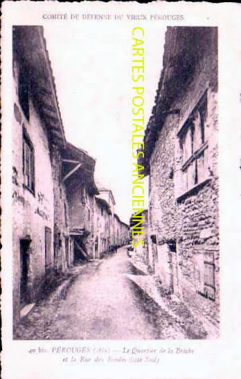 Cartes postales anciennes > CARTES POSTALES > carte postale ancienne > cartes-postales-ancienne.com Auvergne rhone alpes Ain Perouges