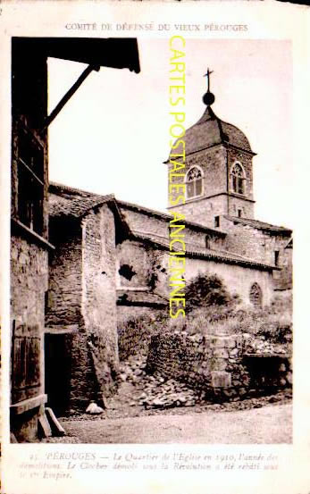 Cartes postales anciennes > CARTES POSTALES > carte postale ancienne > cartes-postales-ancienne.com Auvergne rhone alpes Ain Perouges