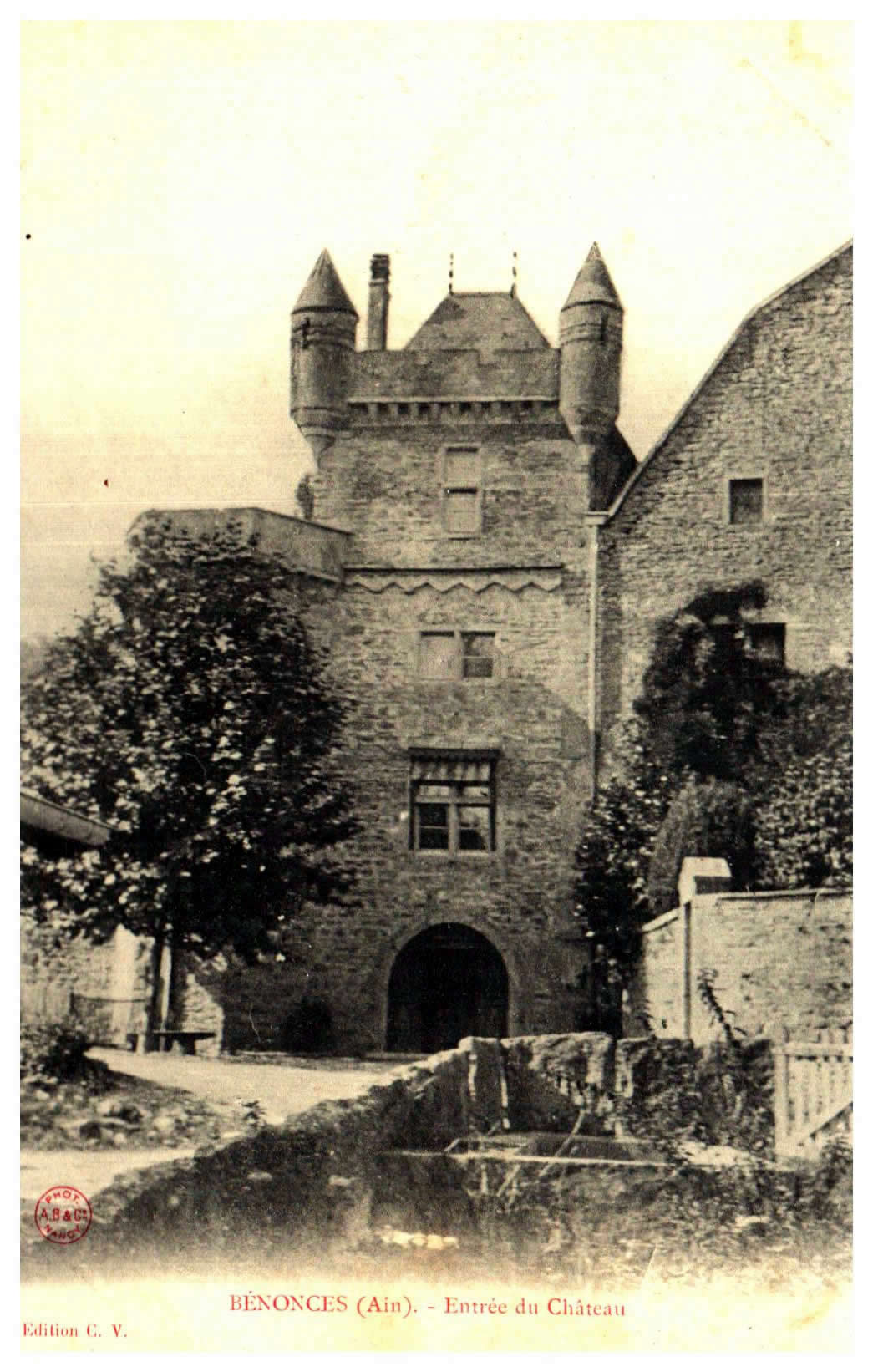 Cartes postales anciennes > CARTES POSTALES > carte postale ancienne > cartes-postales-ancienne.com Auvergne rhone alpes Ain Benonces