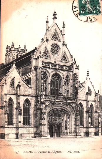 Cartes postales anciennes > CARTES POSTALES > carte postale ancienne > cartes-postales-ancienne.com Auvergne rhone alpes Ain Brou