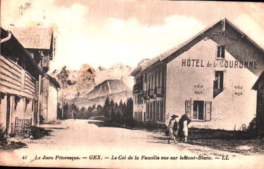 Cartes postales anciennes > CARTES POSTALES > carte postale ancienne > cartes-postales-ancienne.com Auvergne rhone alpes Ain Gex